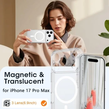 iPhone 17 Pro Max dėklas su MagSafe