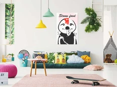 Artgeist Paveikslas - Sloth Trendsetter (1 Part) Vertical kaina