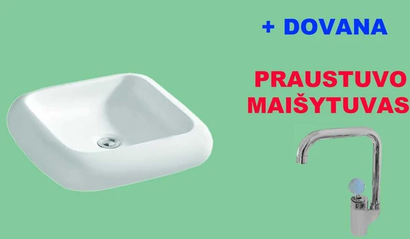 IŠPARDAVIMAS! Praustuvas GRG-4620 DOVANA maišytuvas 13205D
