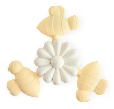 Mushie prilimpantis sukamasis žaislas (spinner) Bee