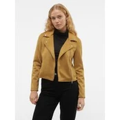 Vero Moda Dirbtinės odos striukė Jose 10300938 Ruda Regular Fit