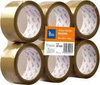 Pakavimo juosta Tetis Brown 6 vnt.