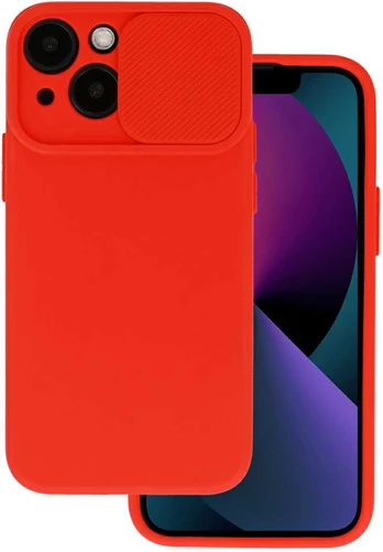 Dėklas Toptel Camshield Soft skirtas Apple iPhone 12 Pro Max Raudona