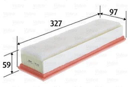 Oro filtras VALEO 585440 kaina