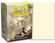 Dragon Shield Standard Matte Dual Sleeves - Valor (100 Vnt) kaina