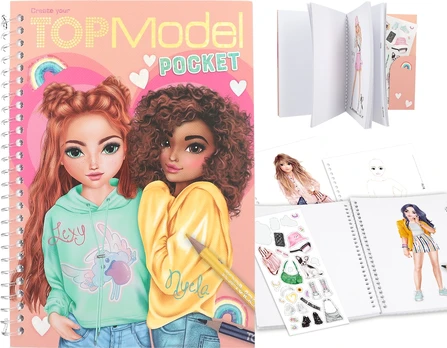 Topmodel - Pocket Colouring Book (0413165)