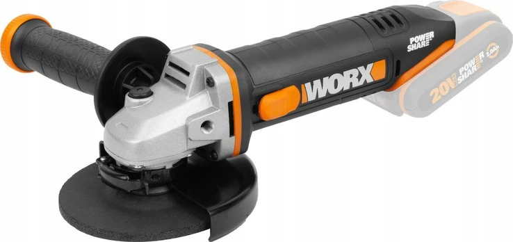 Sander Worx Angle grinder Battery 125mm WX803.9