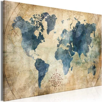 Artgeist Paveikslas - Retro Map (1 Part) Wide
