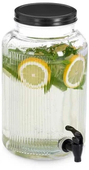 Stiklinis indas su čiaupu KITCHEN ESSENTIALS, 3900 ml