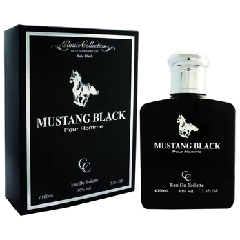 Ford Mustang Mustang Black EDT tualetinis vanduo vyrams, 100 ml