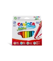 Flomasteriai CARIOCA JUMBO, 24 spalvų