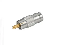 AV adapteris MicroConnect RCA (Cinch) - BNC sidabro (BNCCADAPTOR)