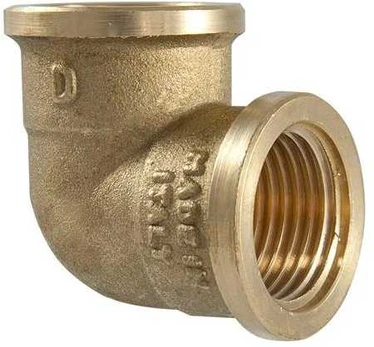Alkūnė TDM Brass 200, 90 °, 3/4", žalvaris