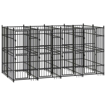 Lauko voljeras šunims, plienas, 7,37m&sup2;