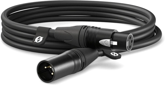 Rode cable XLR 3m, black