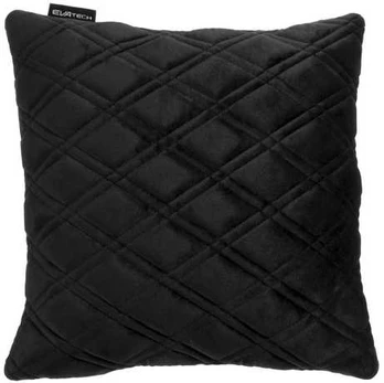 Automobilio pagalvė EVAtech 30x30 cm - juoda / juodos siūlės