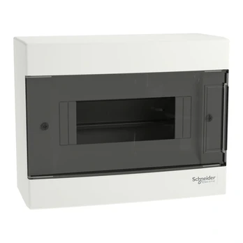 Modulinis skydas Schneider Easy9 EU, virštinkinis, IP40, 8 mod., balta