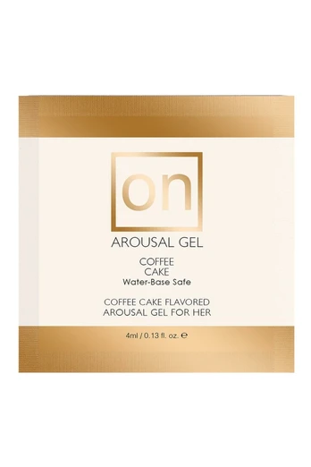 Sensuva ON Coffee Cake Arousal Gel 6 ml - Water-Based Vegan Formula