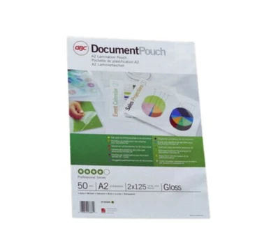 Gbc A2 125 mik. laminavimo plėvelė, 50 vnt.