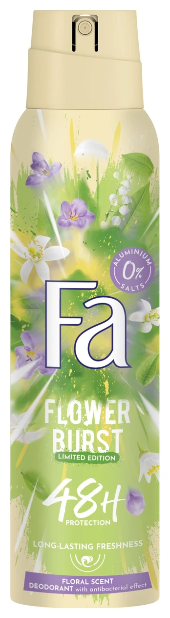 Moteriškas dezodorantas Fa Flower Burst, 150 ml
