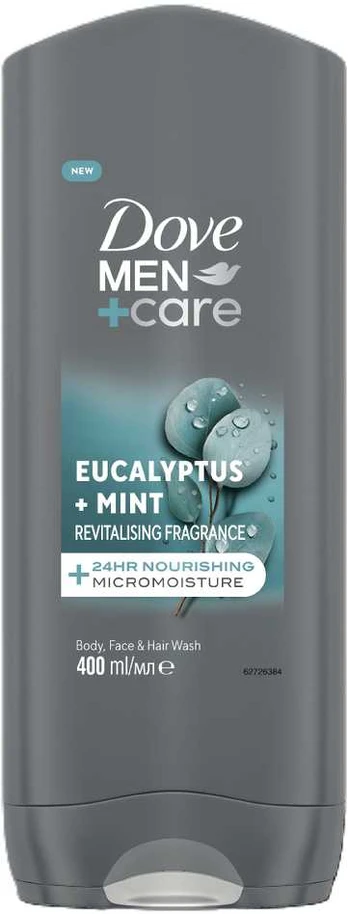 DOVE Men+Care Żel pod prysznic 3w1 Eucaliptus + Mint 400 ml