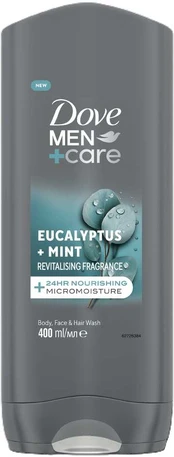 DOVE Men+Care Żel pod prysznic 3w1 Eucaliptus + Mint 400 ml kaina