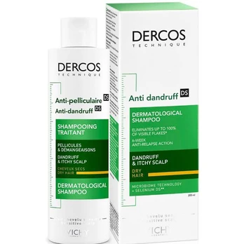 Vichy DERCOS nuo pleiskanų šampūnas 200 ml