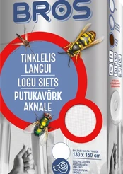 Apsauginis langų tinklelis BROS, 130 x 150 cm kaina
