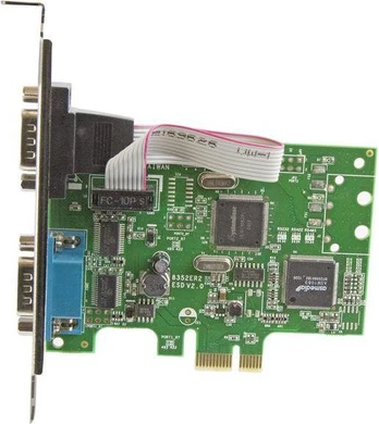 StarTech 2 PORT PCI EXPRESS SERIAL CARD/W/16C1050 UART-RS232 SERIAL CARD
