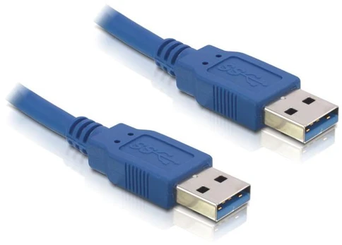 KABELIS USB-A M/M 3.0 0.5M MĖLYNA DELOCK