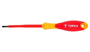 Elektriko atsuktuvas plokščias TOPEX, 3x100 mm, 1000 V (39D471) kaina