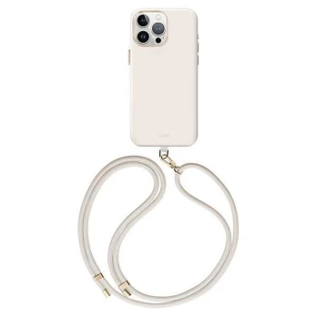 Uniq Dėklas Coehl Creme iPhone 15 Pro Max 6.7 Magnetic Charging ivory/ivory