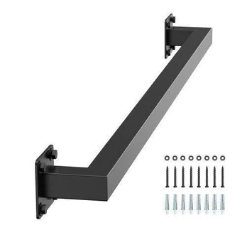 Sieninis turėklas juodas, 910 mm