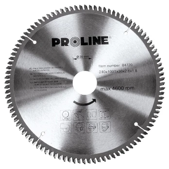 Pjovimo diskas Proline, 210 mm x 30 mm