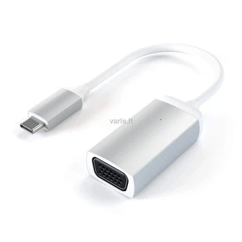 Satechi USB-C USB adapteris – VGA sidabrinis (ST-TCVGAS)