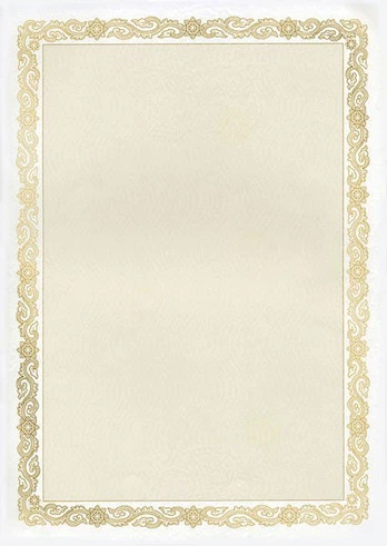 Popierius diplomams MAORI B A4, 190 g, 20 lapų