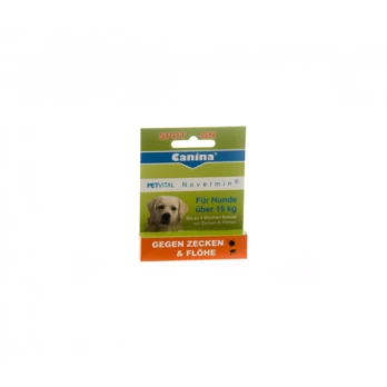 Canina Petvital Novermin lašai šunims virš 15kg 4ml