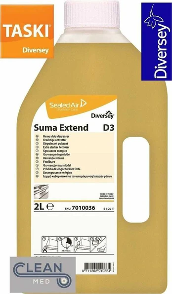 Diversey SUMA EXTEND D3 2l riebalų šalinimo priemonė - TASKI