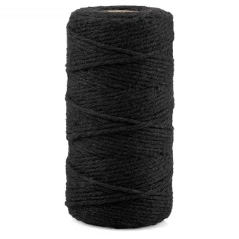 Medvilninė virvutė Macrame Ohtomber, 2 mm, 100 m, 3 vnt.