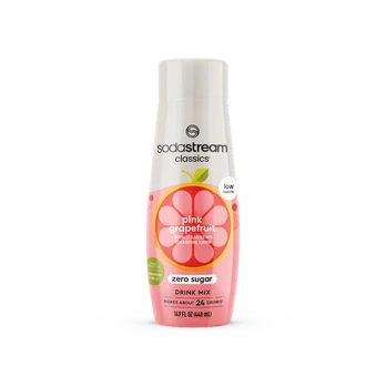 Pink Rožinė Rožinis GRAPEFRUIT NO SUGAR SOdastream