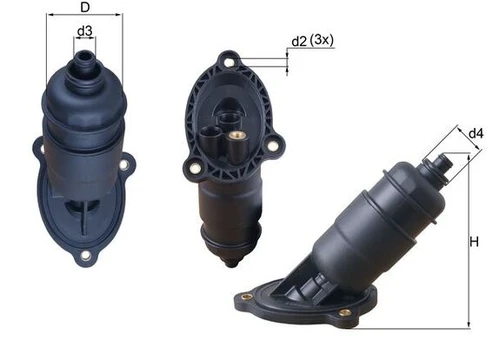 KNECHT HX155 Automatic transmission filter