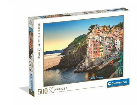 Clementoni CLE puzzle 500 HQ Riomaggiore Coast 35570