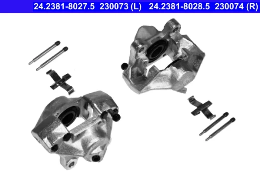 ATE 24.2381-8027.5 Brake caliper