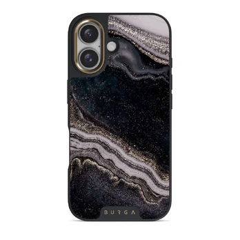 Magic Night - Beautiful iPhone 16 Plus Case, Elite Dark (MagSafe) / Gold