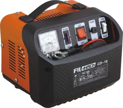 Akumuliatoriaus įkroviklis Filtech CD-18, 12 - 24 V, 8 A