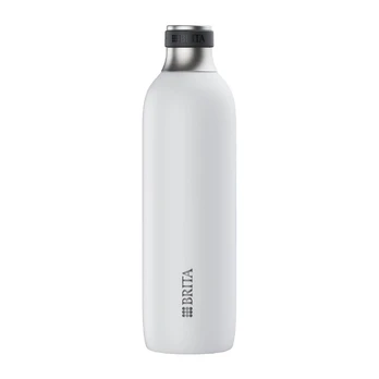 Brita sodaTRIO stainless steel Bottle white Big