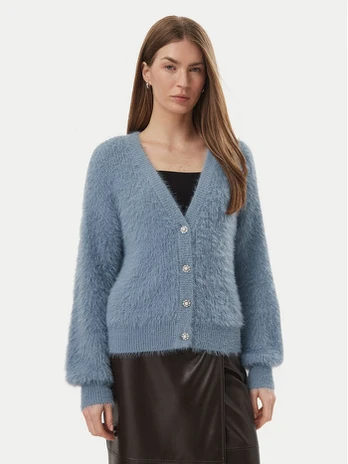 Guess Kardiganas W6BR26 Z1408 Mėlyna Regular Fit
