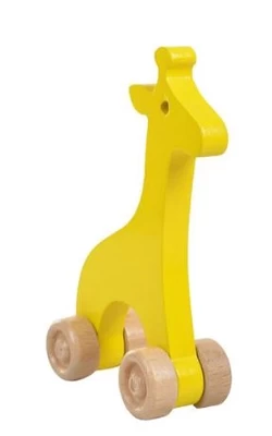 Stumiamas žaislas Wood&Joy Giraffe 109TRS1133, 15 cm