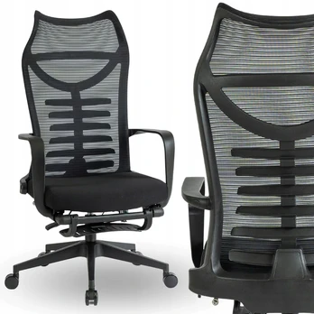 Juoda ergonominė biuro kėdė ACTON