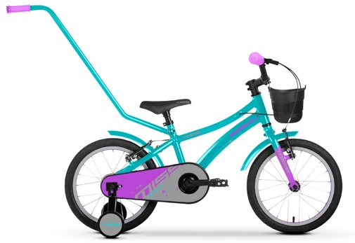 Dviratis Tabou Miss Lite 18 turquoise-purple